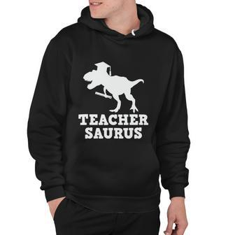Teacher Saurus Dinosaur Trex Fun Teacher Graphic Plus Size Shirt For Teacher Hoodie - Monsterry UK