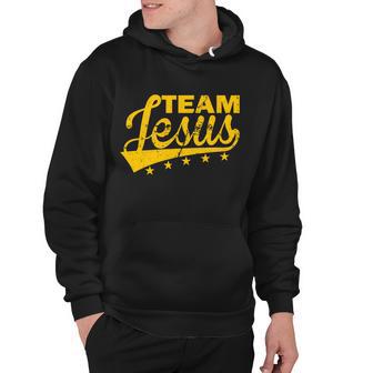 Team Jesus Vintage Christian Tshirt Hoodie - Monsterry UK