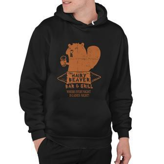 The Hairy Beaver Bar Tshirt Hoodie - Monsterry UK