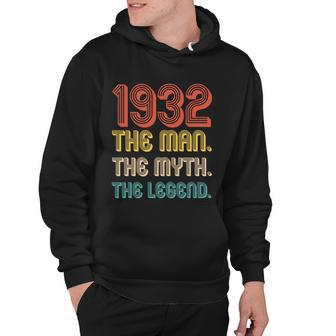 The Man The Myth The Legend 1932 90Th Birthday Hoodie - Monsterry