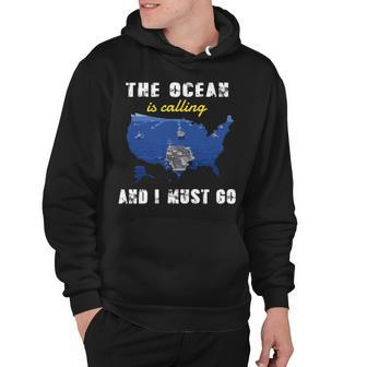 The Ocean Is Calling Hoodie - Monsterry CA