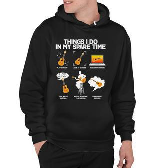 Things I Do In My Spare Time Guitar Fan Tshirt Hoodie - Monsterry