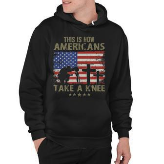 This Is How Americans Take A Knee Hoodie - Monsterry DE