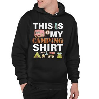 This Is My Camping Funny Hoodie - Monsterry
