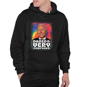 Tie Dye Biden Dazed And Very Confused Funny Tshirt Hoodie - Monsterry DE