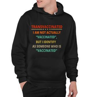 Transvaccinated Funny Trans Vaccinated Anti Vaccine Meme Tshirt Hoodie - Monsterry CA