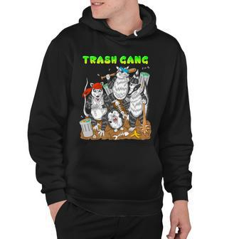 Trash Gang Raccoon And Opossum Hoodie - Monsterry AU
