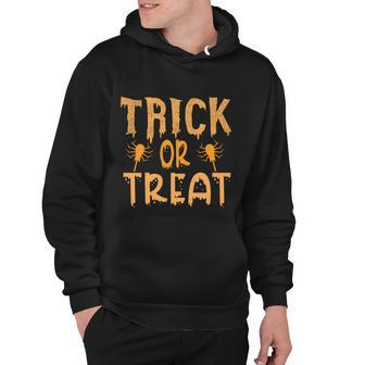 Trick Or Treat Halloween Quote Hoodie - Monsterry CA