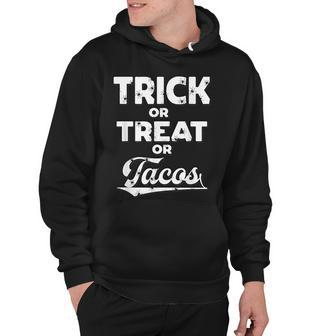 Trick Or Treat Or Tacos Halloween Costume Party Hoodie | Seseable UK