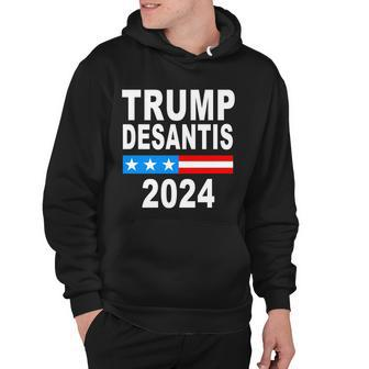 Trump Desantis 2024 Us Flag Tshirt Hoodie - Monsterry DE