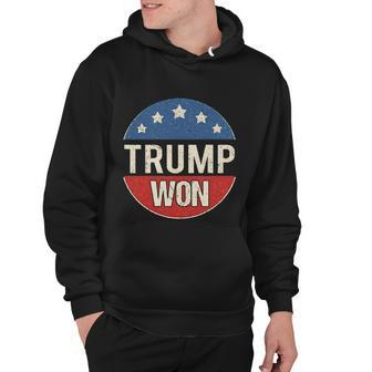 Trump Won 4Th Of July American Flag Great Gift Hoodie - Monsterry