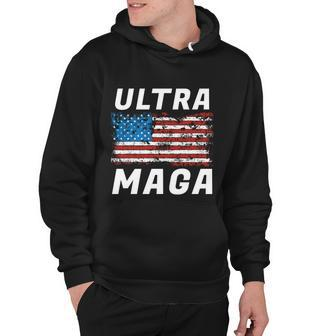Ultra Maga Bold United States Of America Usa Flag Hoodie - Monsterry AU