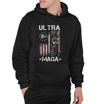 Ultra Maga Maga King American Flag 2Nd Amendment Gun Control Tshirt Hoodie - Monsterry