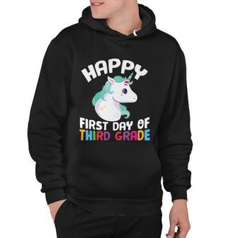 Unicorn First Day Of Third Grade Back To School First Day Of School Hoodie - Monsterry CA