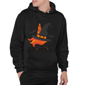 Unicorn Witch Hat Funny Halloween Quote Hoodie - Monsterry