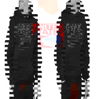 United States Us Tank Graphic Design Printed Casual Daily Basic V2 Hoodie - THEGIFTIO