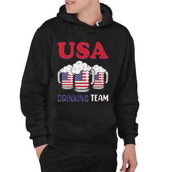 Usa Drinking Team Usa Flag Graphic 4Th Of July Plus Size Shirt Hoodie - Monsterry UK