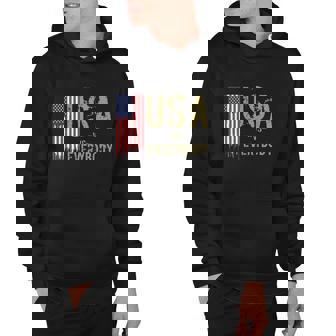 Usa Vs Everybody America Vs Everybody Men Hoodie - Thegiftio