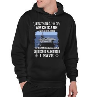 Uss George Washington Cvn 73 Sunset Hoodie - Monsterry AU