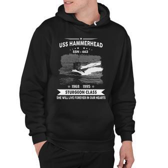 Uss Hammerhead Ssn Hoodie - Monsterry UK