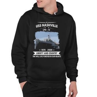 Uss Nashville Lpd Hoodie - Monsterry