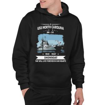 Uss North Carolina Bb V2 Hoodie - Monsterry