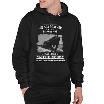 Uss Sea Poacher Ss 406 Agss Hoodie - Monsterry CA