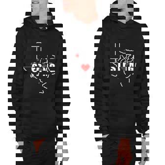 Uvalde Strong Texas Map Heart Tshirt Hoodie - Monsterry