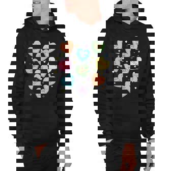 Valentines Day Candy Hearts Hoodie - Monsterry