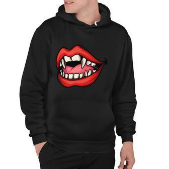 Vampire Mouth With The Most Attractive Vampire Design Hoodie - Monsterry AU