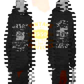 Vintage 1950 72 Birthday Gifts 72Th Birthday Gifts Graphic Design Printed Casual Daily Basic Hoodie - Thegiftio UK