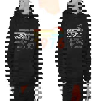 Vintage 1976 Made In 1976 46Th Birthday Gift 46 Year Old Hoodie - Monsterry