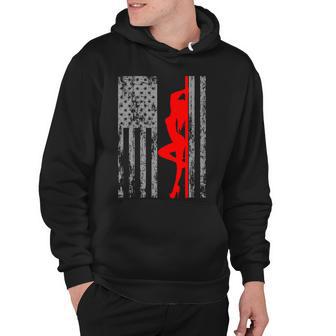 Vintage American Pole Dancer Stripper Usa Flag Tshirt Hoodie - Monsterry