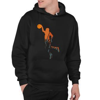 Vintage Basketball Player Basketball Lover Retro Basketball Fan Hoodie - Monsterry CA