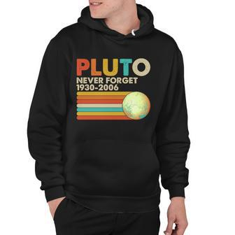 Vintage Colors Pluto Never Forget 1930-2006 Tshirt Hoodie - Monsterry UK