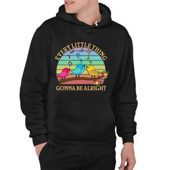 Vintage Every Little Thing Is Gonna Be Alright Birds Tshirt Hoodie - Monsterry