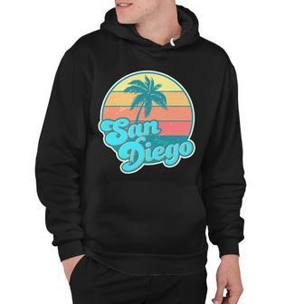 Vintage San Diego Sunset Tshirt Hoodie - Monsterry UK