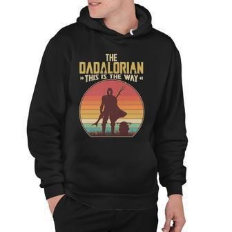 Vintage Styled The Dadalorian This Is The Way Tshirt Hoodie - Monsterry