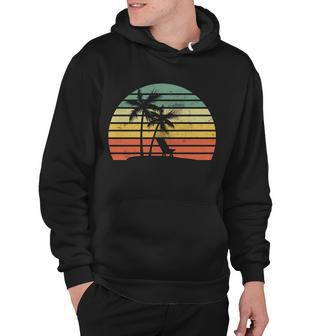 Vintage Sunset Beach Tshirt Hoodie - Monsterry DE