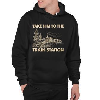 Vintage Take Him To The Train Station Tshirt Hoodie - Monsterry DE