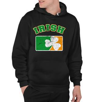 Vintage Team Irish Flag St Patricks Day Men Hoodie - Thegiftio UK