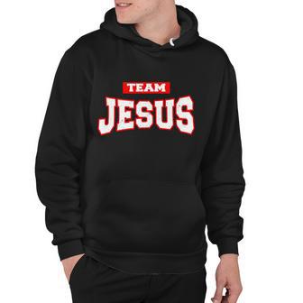 Vintage Team Jesus Funny Christian Hoodie - Monsterry UK