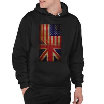 Vintage Usa British Distress Flag Tshirt Hoodie - Monsterry DE