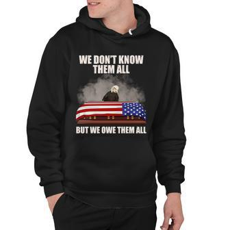 We Dont Know Them All But We Owe Them All Tshirt Hoodie - Monsterry