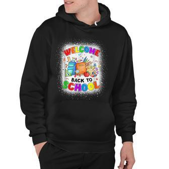 Welcome Back To School Cute Teacher Students First Day Hoodie - Thegiftio UK
