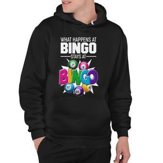 What Happens At Bingo Stays At Bingo Hoodie - Monsterry UK