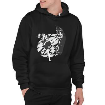 Woman High Kick Boxing Hoodie - Monsterry DE