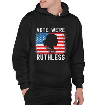 Womenn Vote Were Ruthless Womenn Feminist Hoodie - Monsterry UK