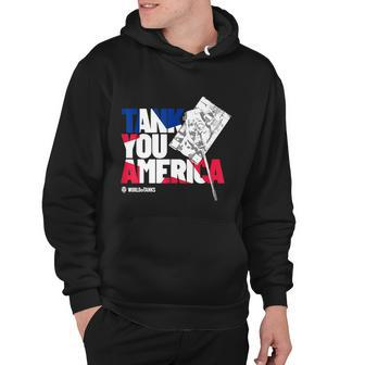 World Of Tanks 4Th Of July Tank You America Hoodie - Monsterry DE