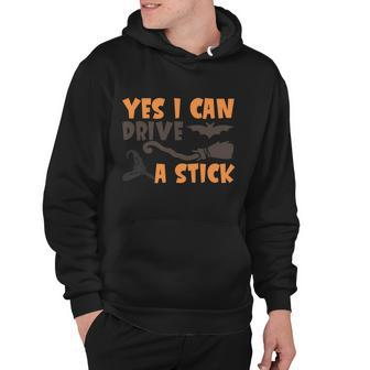 Yes I Can Drive A Stick Halloween Quote V2 Hoodie - Monsterry CA